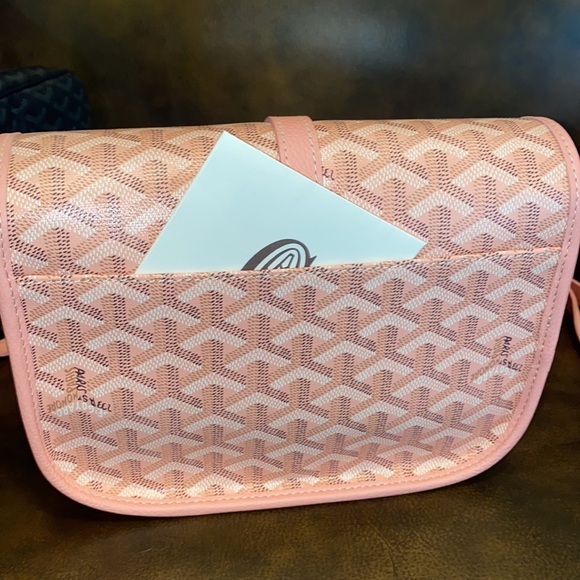 RARE GOYARD BELVEDERE PM LIMITED EDITION ROSE POUDRE PINK - Picture 6 of 16